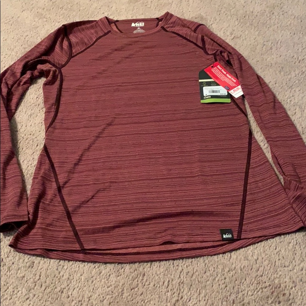 REI lightweight Crew base layer